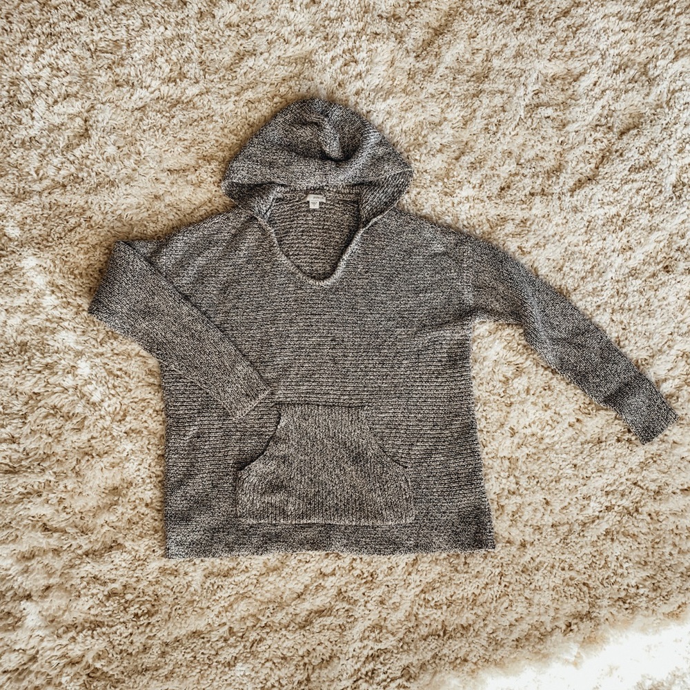 Pure Jill Sweater with Hood